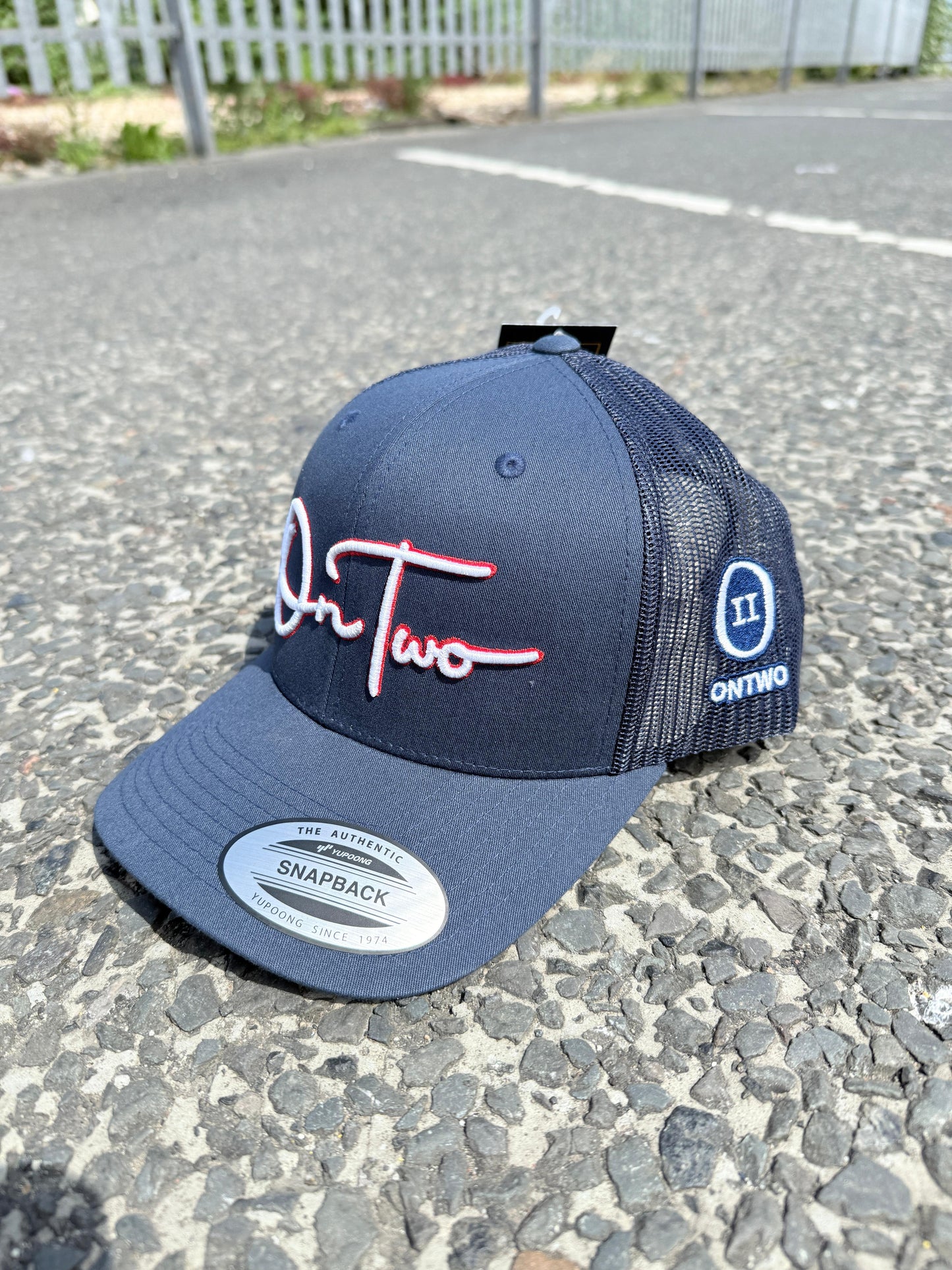 ONTWO Navy,Red And White