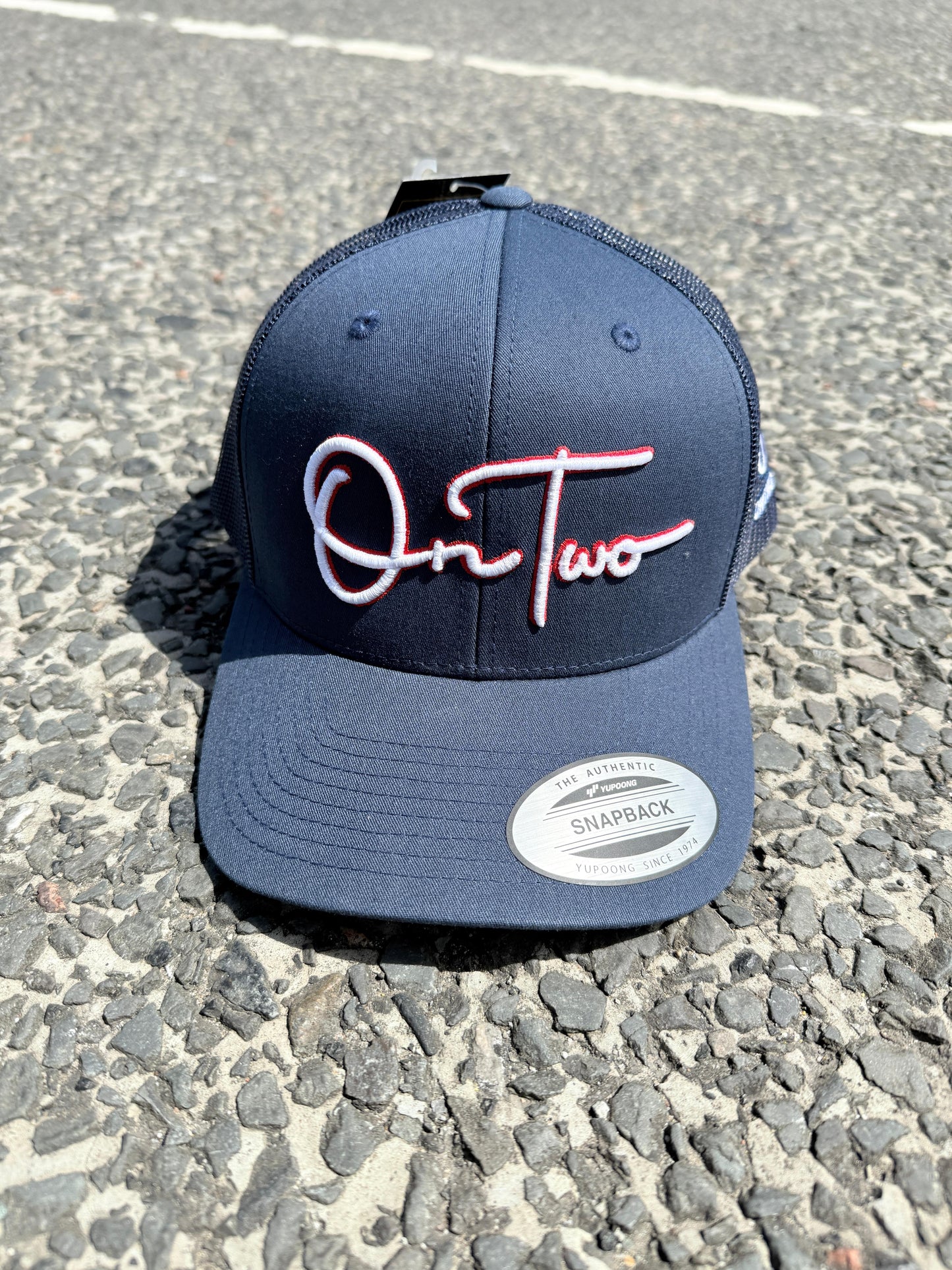 ONTWO Navy,Red And White